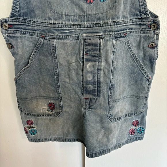 Junior's Denim Shortalls Size 11/12 - Picture 6 of 6